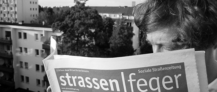 Vorfreude: strassenfeger-Sonderausgabe mit querstadtein