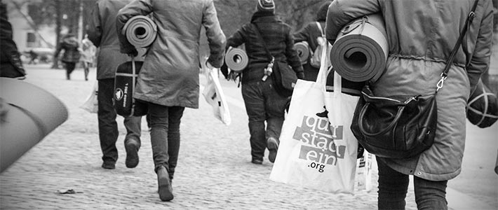 Sonderaktion: querstadtein unterstützt den Kältebus