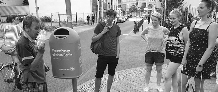 Eine neue Tour von querstadtein – Obdachlose zeigen ihr Berlin